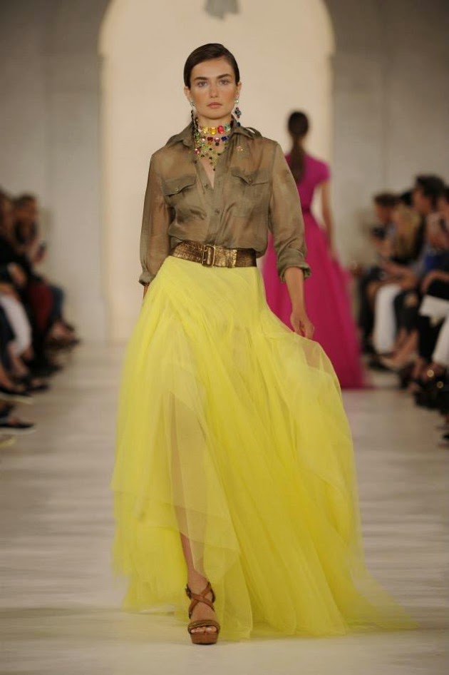 Most Fashion Show Ralph Lauren SpringSummer Dress For GirlsWomen 2014
