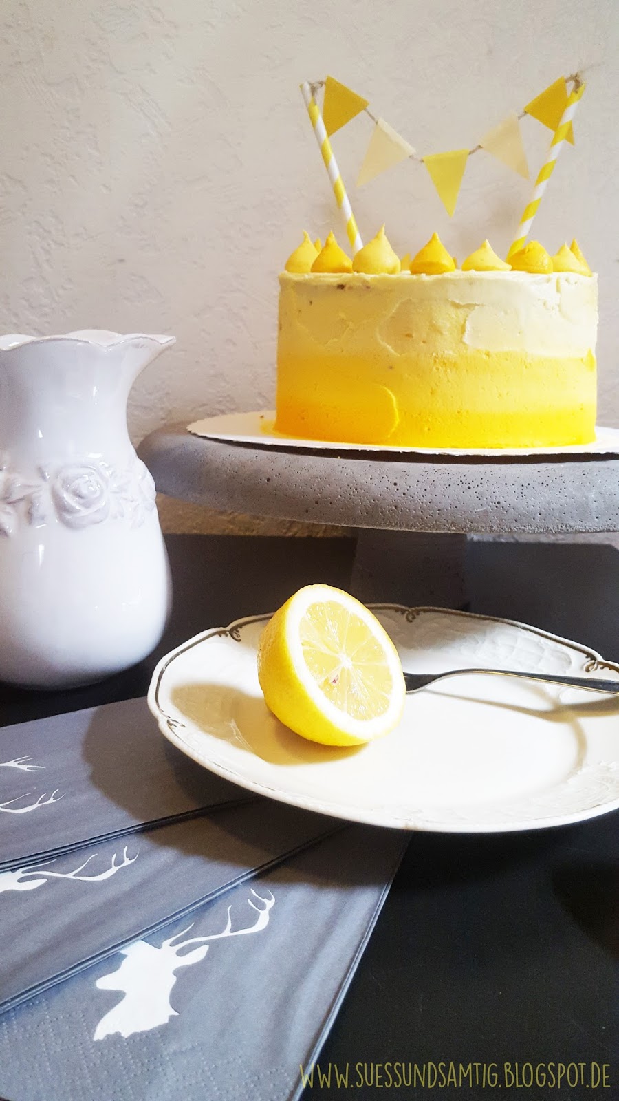 Süß & Samtig: Triple Lemon Cake