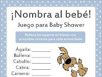 Juegos Para Baby Shower Partes Del Cuerpo Del Bebe
