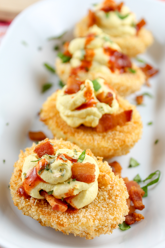 Deep Fried Deviled Eggs (Air Fryer Version)