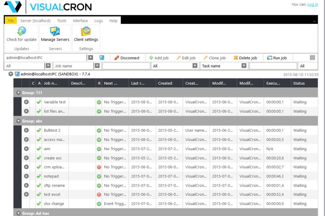 VisualCron Pro 9.2.0 Build 25459