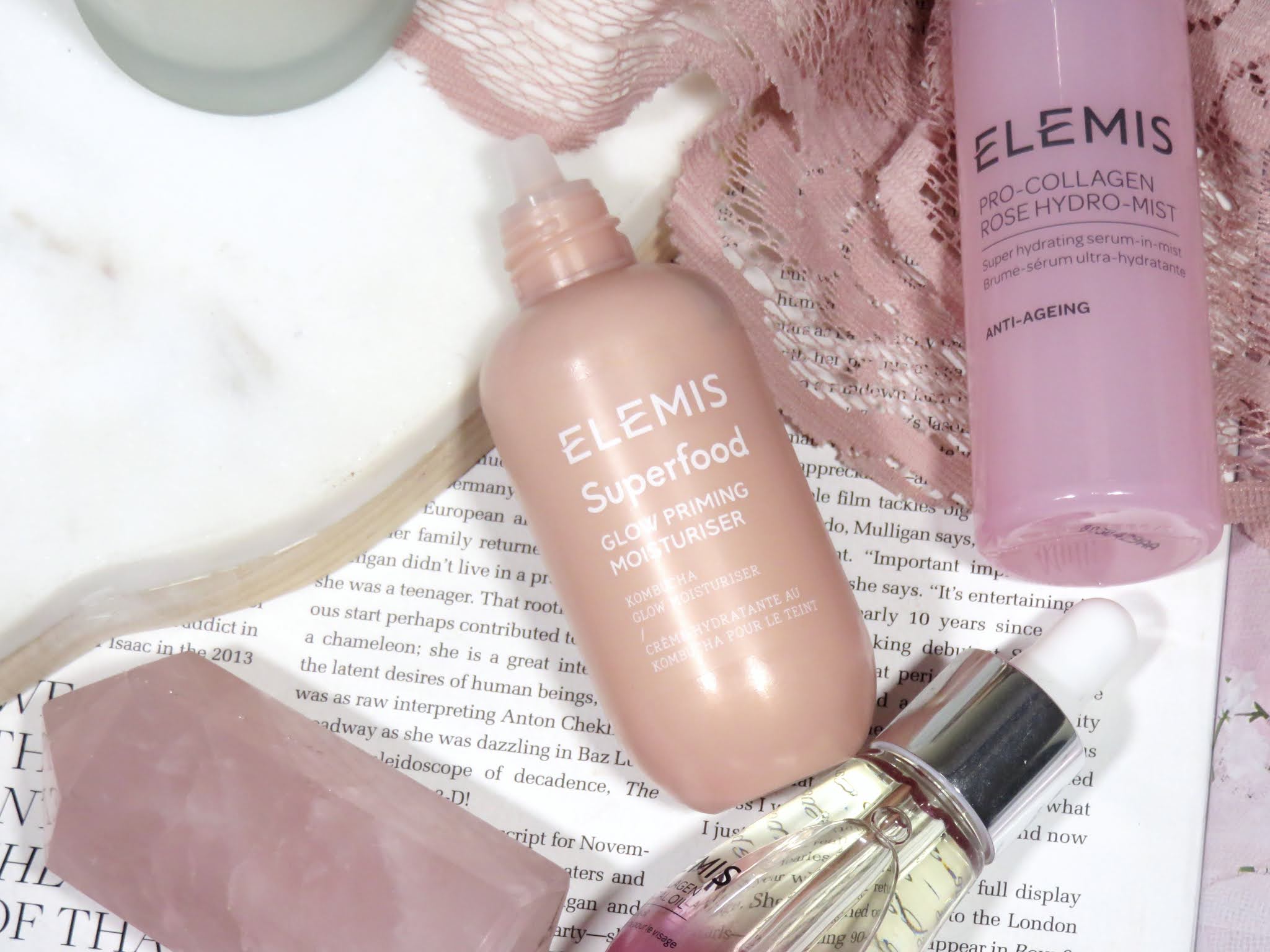 Elemis Superfood Glow Priming Moisturizer Review and Swatches