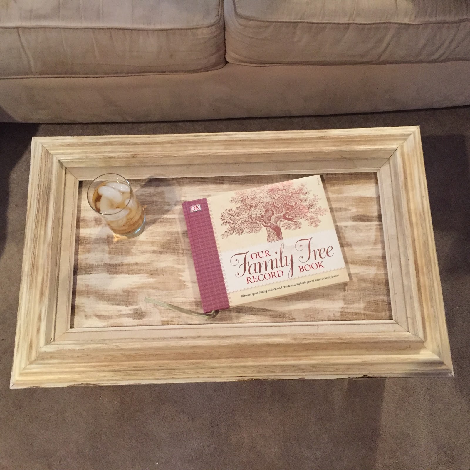 Drew Danielle Design Picture Frame Coffee Table