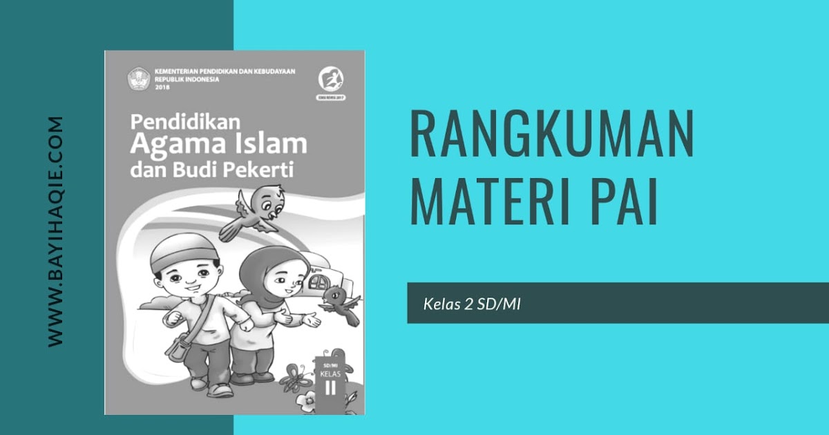 Rangkuman Materi PAI Kelas 2 SD/MI