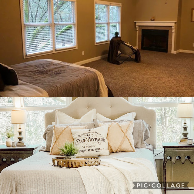 Recently, I styled this 1904 Farmhouse going on the home market soon with The Wylie Team! I loved being able to take transform this home with beautiful farmhouse style decor and see it change in just a day!