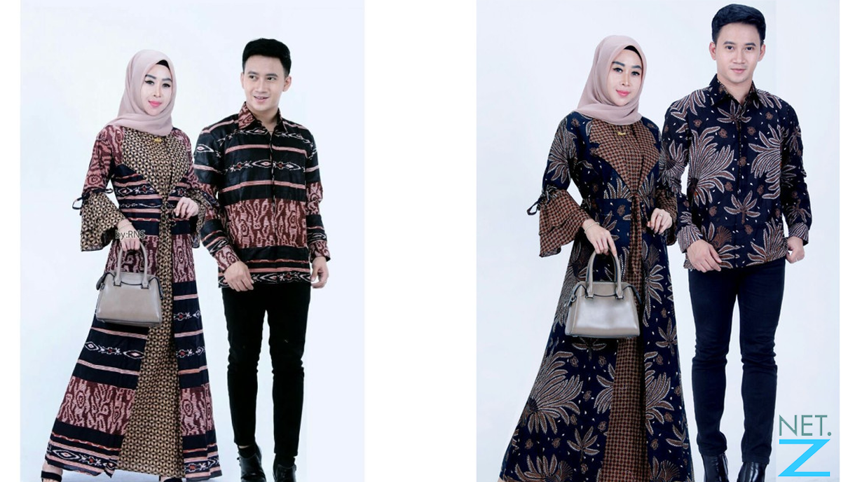 Minimalist Songket couple Batik robes