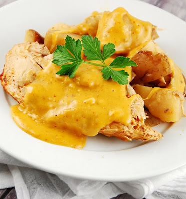 slow cooker chicken cheesy chicken breasts