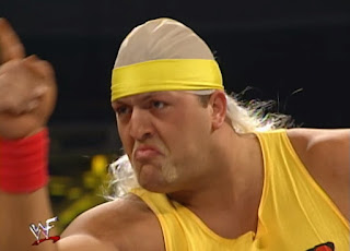 WWF Backlash 2000 - Big Show dressed up as Hulk Hogan to become The Showster