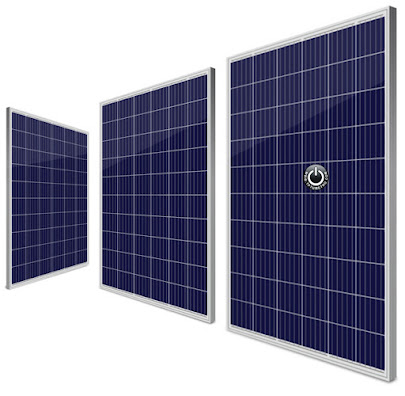 Panel Surya Monocrystalline dan Polycrystalline