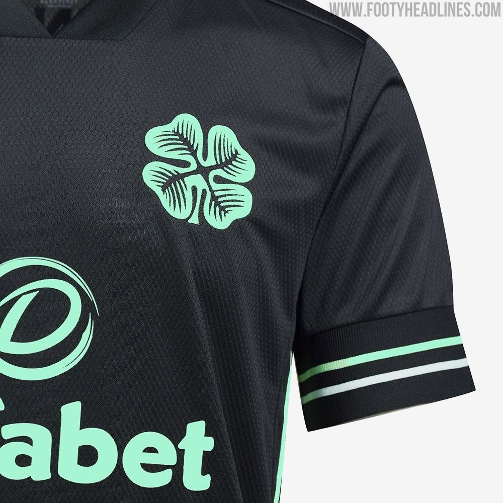On Pitch: Adidas Celtic 20-21 Home Kit Debuted Without Sponsor -  Sponsorless Version Available - Footy Headlines