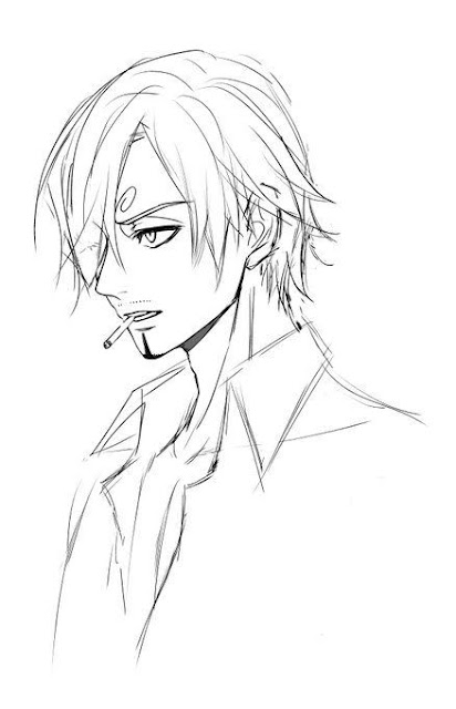 Kumpulan Sketsa One Piece Mudah Dan Keren