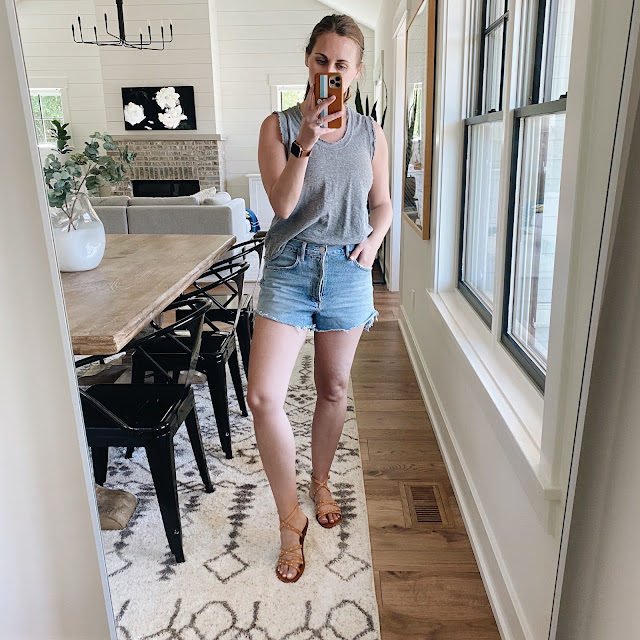 Everlane cheeky denim short Clearance