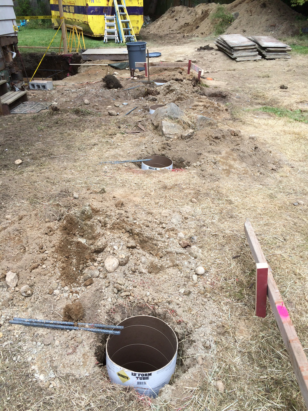 The Rat Hole Foundation Wall Forms