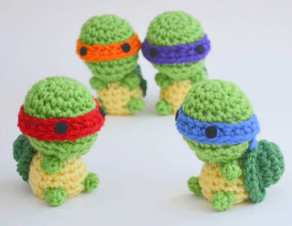 PATRON GRATIS LAS TORTUGAS NINJA AMIGURUMI 42053