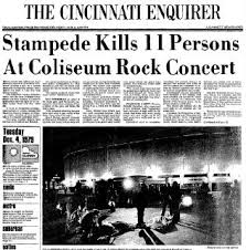 Today In History December 3 The Who Concert Tragedy