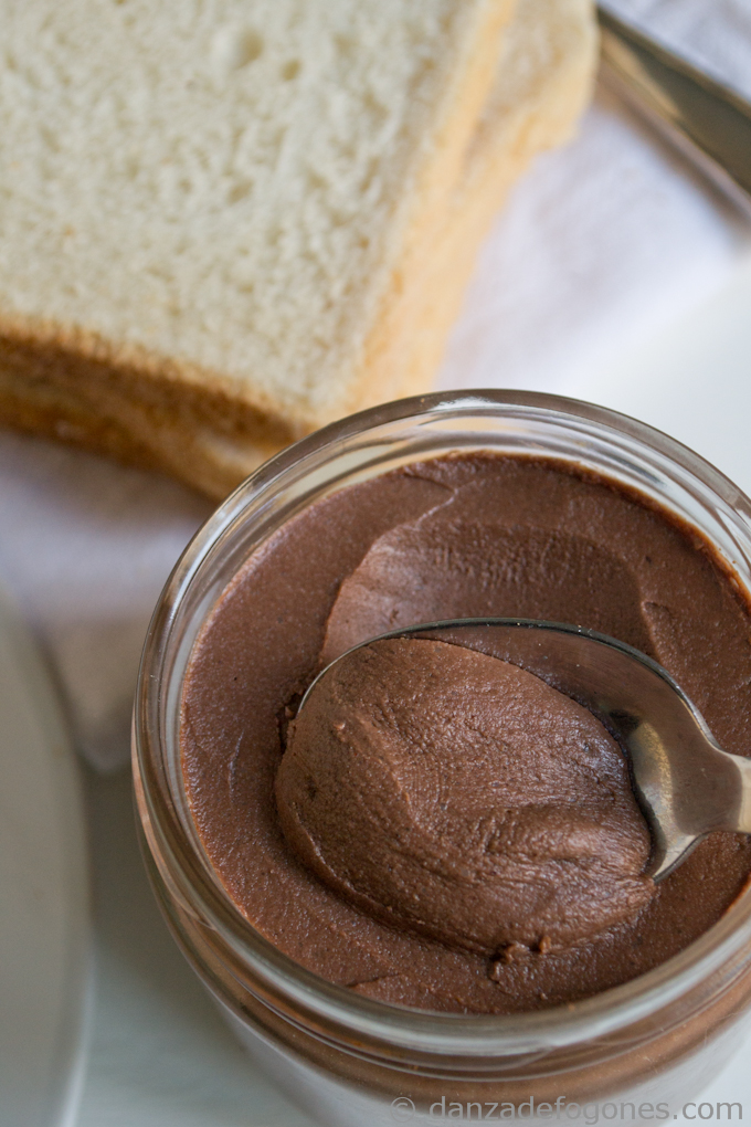 nocilla or homemade Nutella cocoa and hazelnut cream nocilla or homemade Nutella cocoa and hazelnut cream