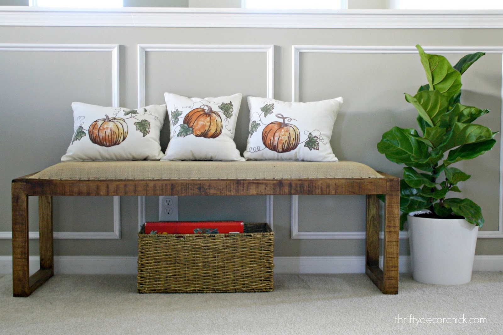 Seasonal Pillows Made With Table Linens Thrifty Decor Chick Thrifty