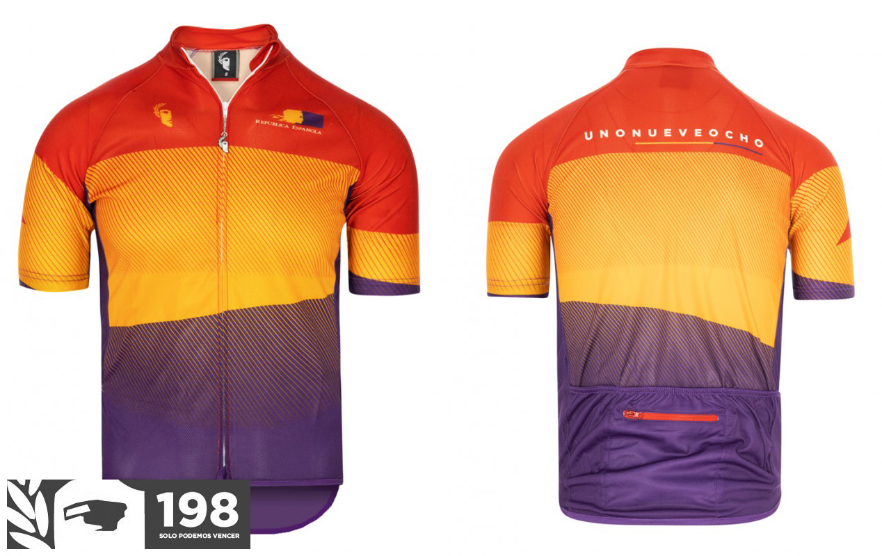 molestarse Inhibir para Sólo Pienso En Camisetas: El maillot ciclista de la república de la marca  198