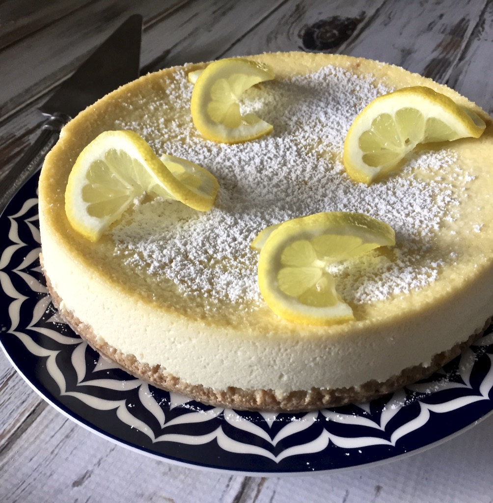 All That's Left Are The Crumbs Limoncello Ricotta Cheesecake 