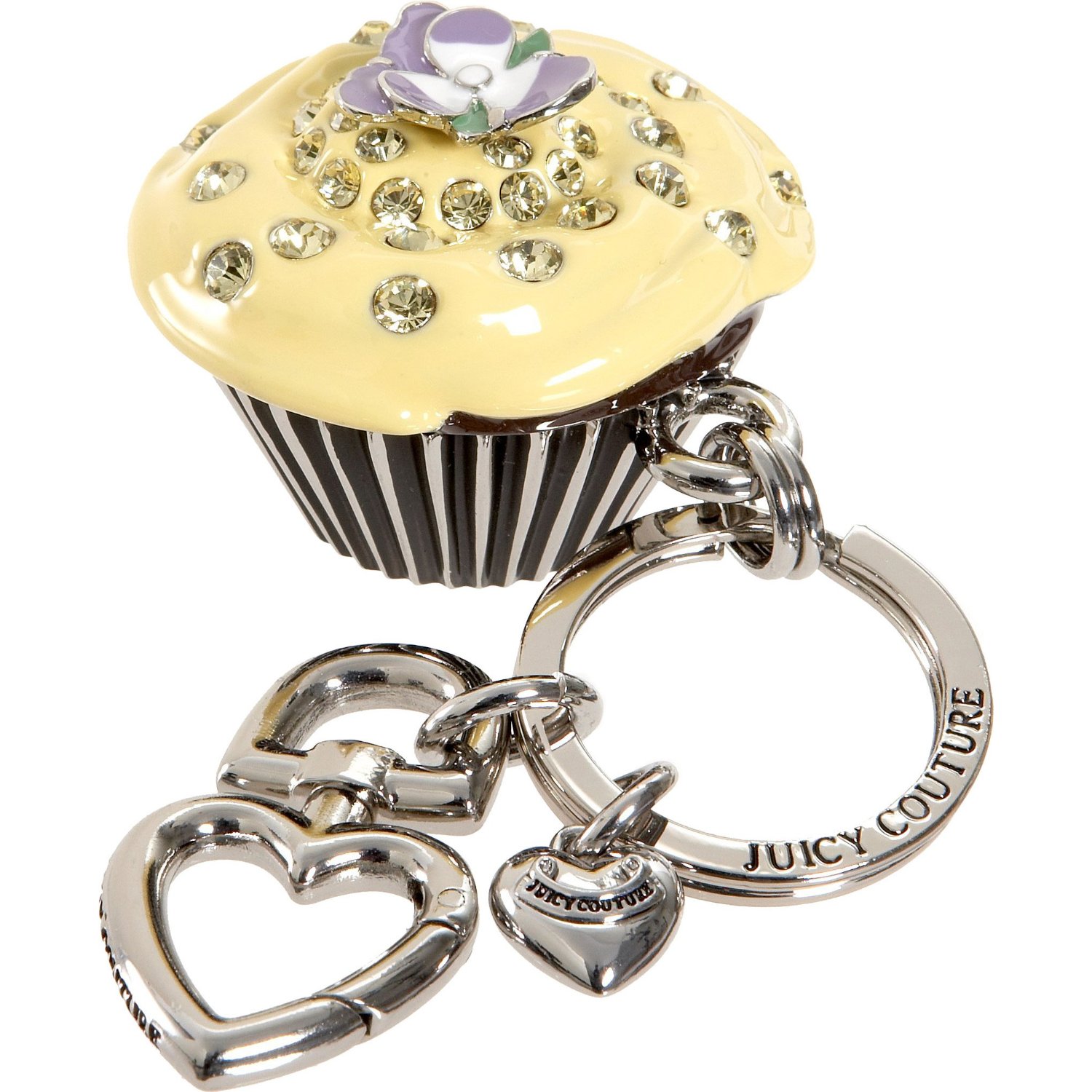 Kitty's Cupcakes Juicy Couture Cupcake Key Ring