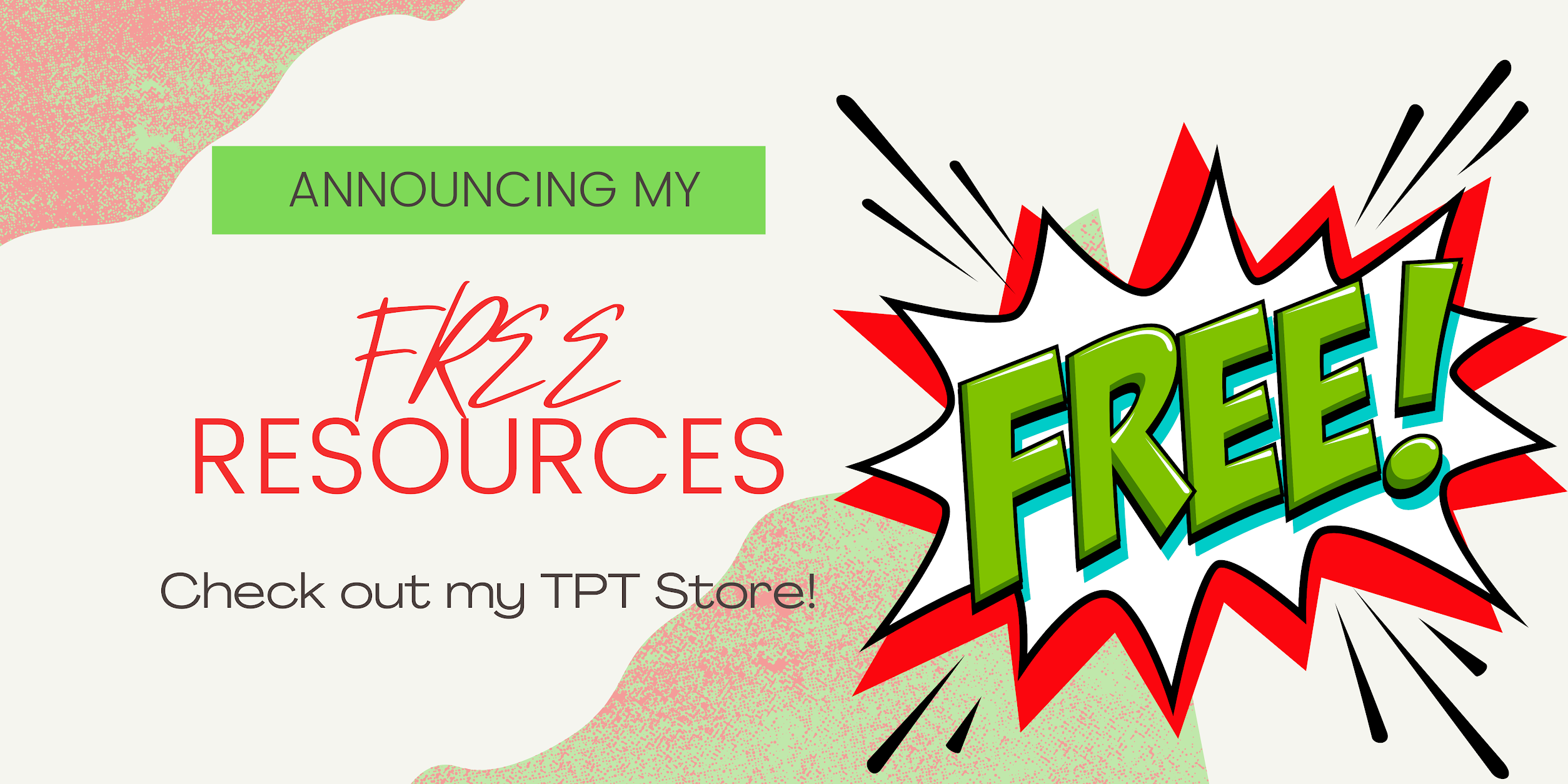 Free ResourcesVisit My Teacher Pay Teacher Store