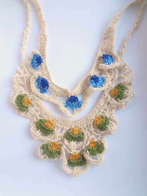 Oya Crochet Necklaces: a sneak peak