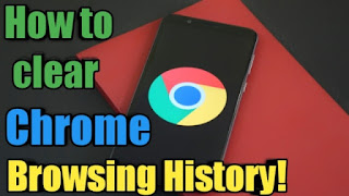 How to clear chrome search history