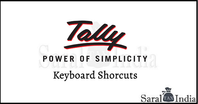 Tally Shortcuts for tally and Tally ERP