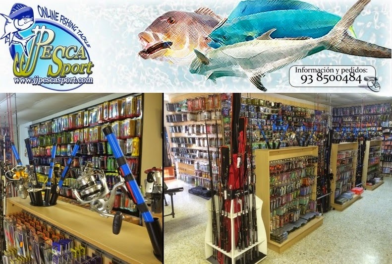 solorobalizas: Nueva tienda de pesca jjpescasport y ofertas de lanzamiento