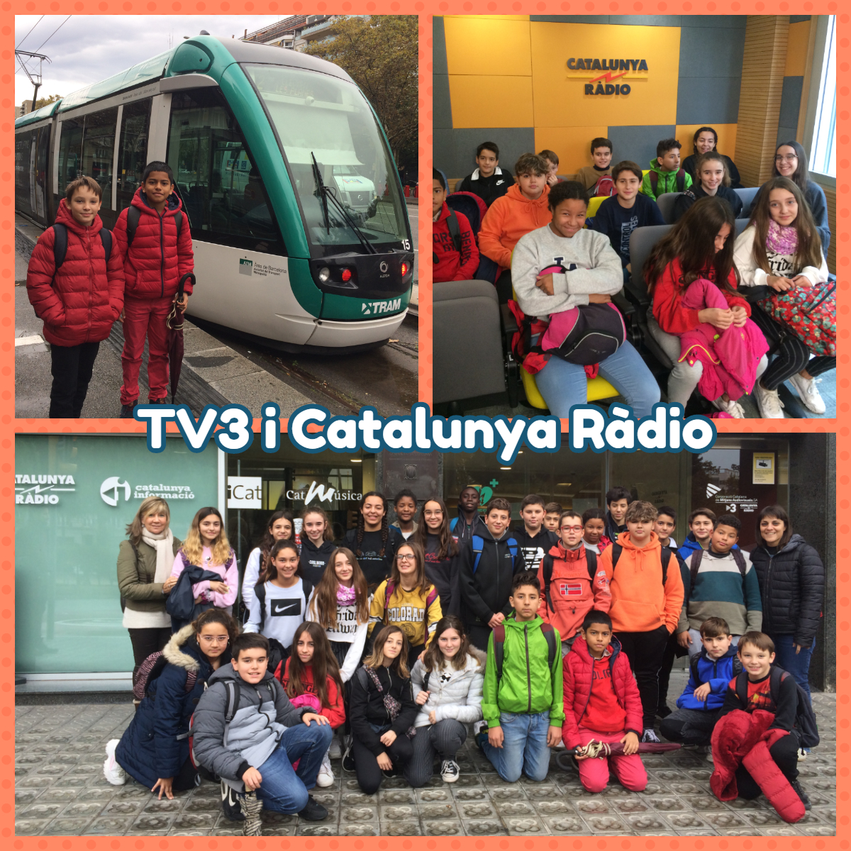 Dia a dia (Secundària) : Excursió a TV3 i a Catalunya Ràdio
