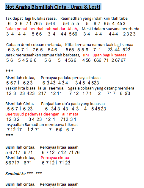 Bismilah cinta