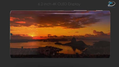 6.2 inch 4K OLED Display