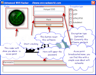 Hack wifi password pc