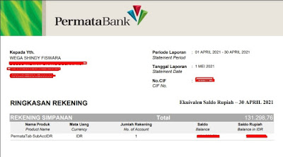 Halaman 1 E-Statement Bank Permata Halaman 1 E-Statement Bank Permata