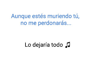 Chayanne Lo Dejaría Todo significado de la canción.