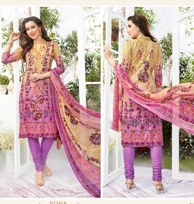 Nagmani Pasmina Karachi Cotton Dress Material