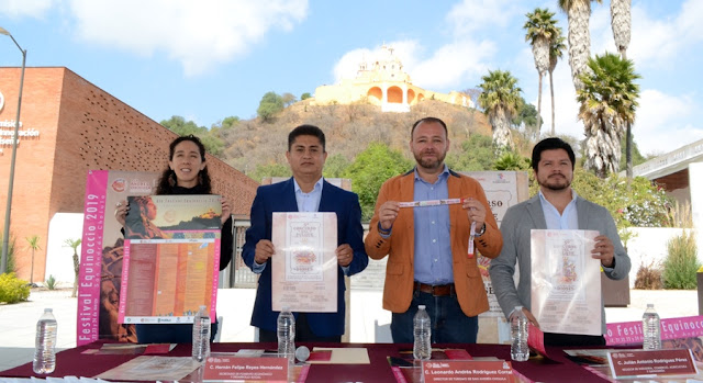 San Andrés Cholula presenta la cartelera del Festival Equinoccio 2019