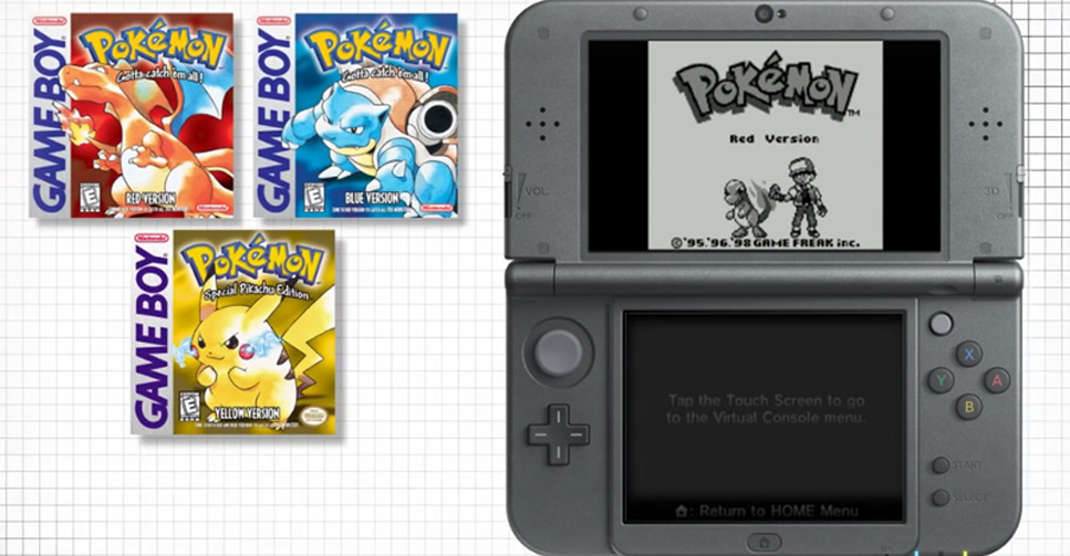 Pokémon Red, Blue ou Yellow (GB) no Virtual Console do 3DS: qual escolher?  - Nintendo Blast