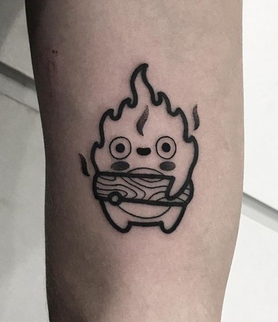 Inspiração: 36 Tatuagens para fãs do Studio Ghibli