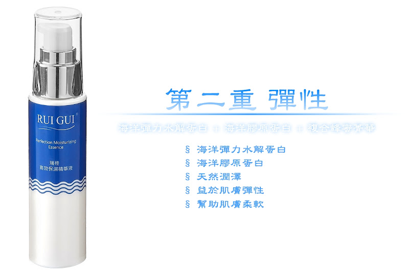 瑞桂高效保濕精華液,改善肌膚彈性,天然潤澤