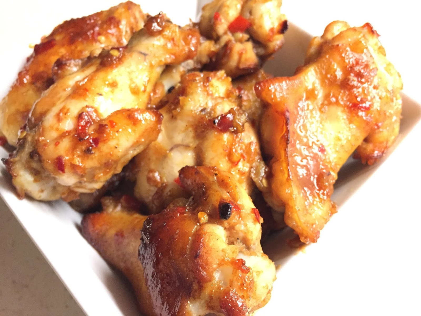 Baked Sticky Chicken Nibbles Recipe