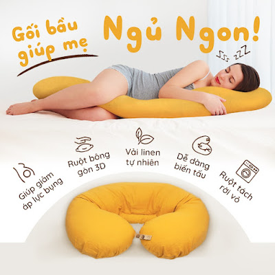 [A159] Những loại gối bầu Đậu Khuyết tốt nhất Mẹ nên có