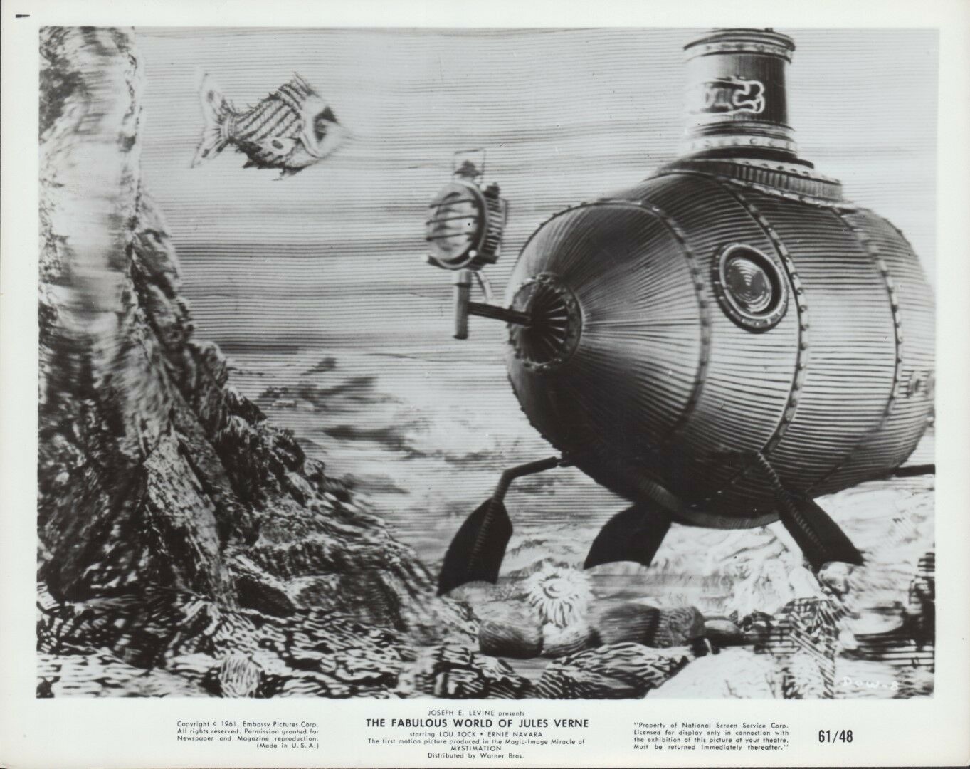 From the Archives: The Fabulous World of Jules Verne ( 1958 ) - Silver ...