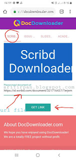Cara Download File Scribd Di Hp Gratis Tanpa Daftar atau upload file