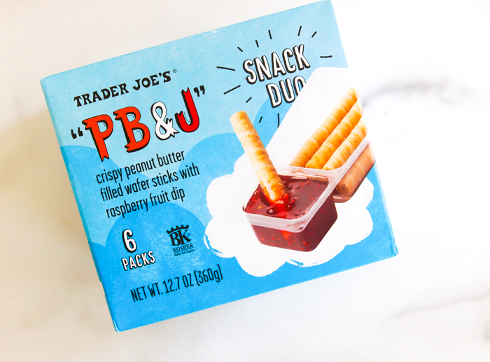 trader joe's pb&j snack duo review