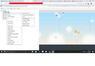 Creating Reports via Calculation Views Using Cube – Star Joins SAP HANA, SAP Cloud Platform SAP HANA Studio, Calculation View