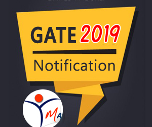 GATE Notification 2019