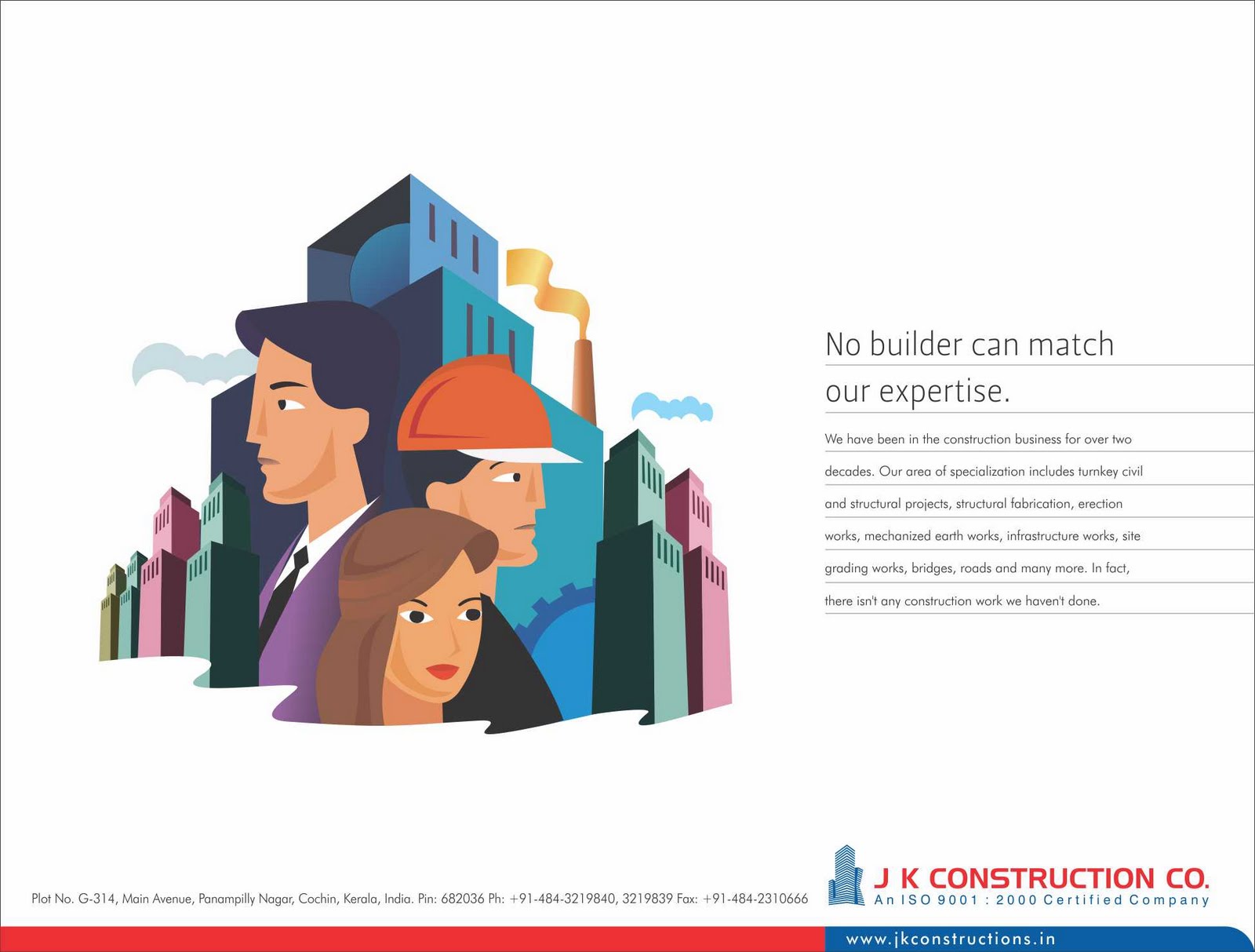 AD CREATIVES J K Construction