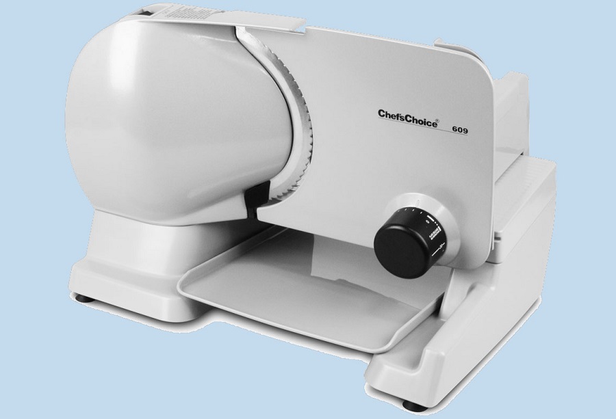 Chef’sChoice 609A Electric Meat Slicer, 7Inch, Silver