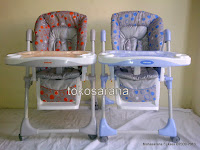 High Chair BabyDoes CH10 dengan Multi-position Recliner